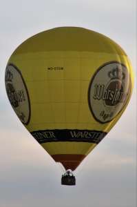D-OTGW hot air balloon. Photograph by G Bann