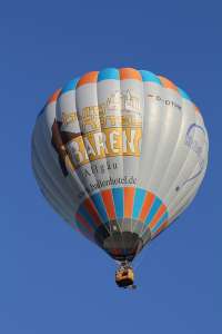 D-OTHK hot air balloon. Photograph by G Bann
