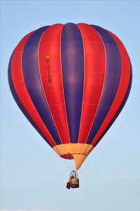 D-OTSM hot air balloon. Photograph by G Bann