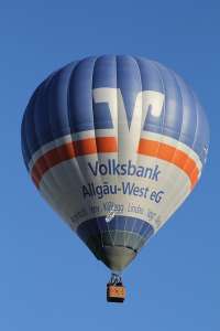 D-OVAW hot air balloon. Photograph by G Bann