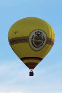 D-OWAJ hot air balloon. Photograph by G Bann