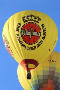 D-OWEW hot air balloon. Photograph by G Bann