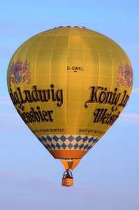 D-OWKL hot air balloon. Photograph by G Bann