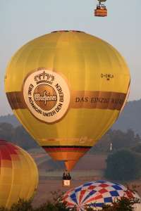 D-OWLH hot air balloon. Photograph by G Bann