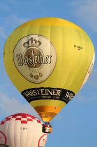 D-OWLK hot air balloon. Photograph by G Bann