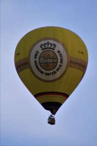 D-OWMT hot air balloon. Photograph by G Bann