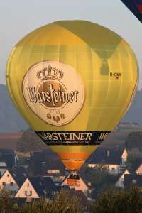 D-OWNK hot air balloon. Photograph by G Bann