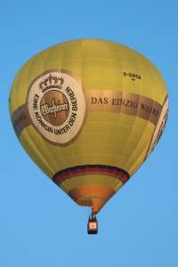 D-OWOA hot air balloon. Photograph by G Bann