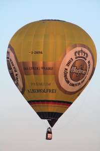 D-OWPA hot air balloon. Photograph by G Bann