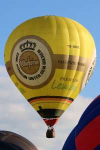 D-OWPL hot air balloon. Photograph by G Bann