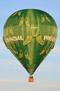 D-OWPV hot air balloon. Photograph by G Bann