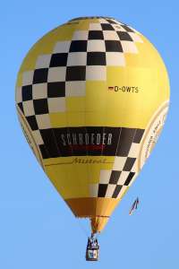D-OWTS hot air balloon. Photograph by G Bann