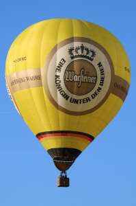 D-OWWC hot air balloon. Photograph by G Bann