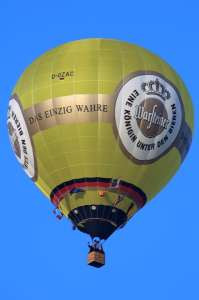 D-OZAC hot air balloon. Photograph by G Bann