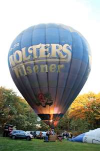 D-OZOO hot air balloon. Photograph by G Bann