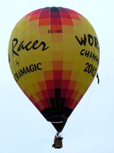 EC-IMI hot air balloon. Photograph by G Bann