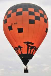EC-MIM hot air balloon. Photograph by G Bann