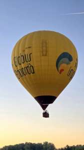 Globus Emporda hot air balloon EC-NIC. Photograph by Dave