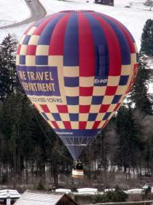 EI-POP hot air balloon. Photograph by G Bann