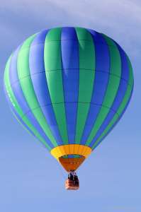 F-GOSG hot air balloon. Photograph by G Bann