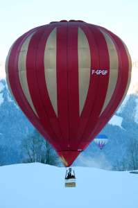 F-GPGF hot air balloon. Photograph by G Bann
