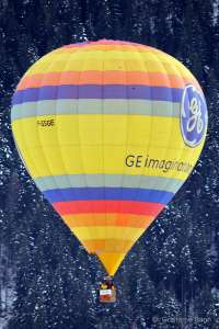 F-GSGE hot air balloon. Photograph by G Bann