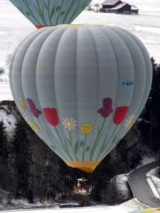 F-GXCH hot air balloon. Photograph by G Bann