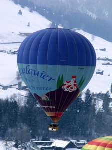 F-GXHP hot air balloon. Photograph by G Bann