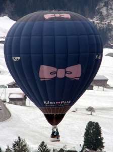 F-GZEP hot air balloon. Photograph by G Bann