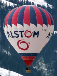 F-HALT hot air balloon. Photograph by G Bann
