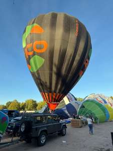 F-HBBO hot air balloon. Photograph by g-dash