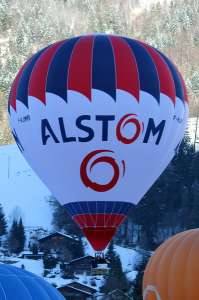F-HJMR hot air balloon. Photograph by G Bann