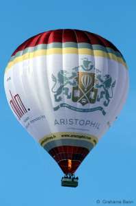 F-HRIS hot air balloon. Photograph by G Bann