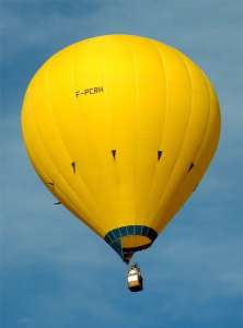F-PCRH hot air balloon. Photograph by G Bann