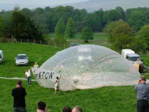 G-ATGN hot air balloon, a Thorn J Coal GAS Balloon. Photograph by Balloon Spotters Archive