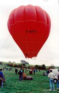 G-ATTN hot air balloon, a DON Piccard Balloons Piccard HOT AIR Balloon. Photograph by Balloon Spotters Archive