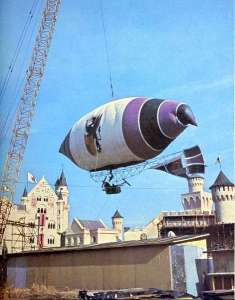 G-AVSL hot air balloon, a Brighton Lebaudy Replica Airship. Photograph by Balloon Spotters Archive