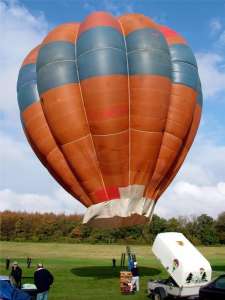 G-AWCR hot air balloon, a DON Piccard Balloons Piccard AX6. Photograph by Balloon Spotters Archive