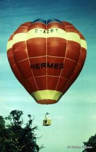 G-AZBT hot air balloon, a Western O-65. Photograph by Mel Kirby
