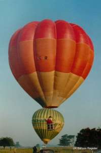G-AZHR hot air balloon, a DON Piccard Balloons Piccard AX6. Photograph by Mark Duffy
