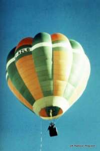 G-AZLB hot air balloon, a Western O-65. Photograph by Mel Kirby