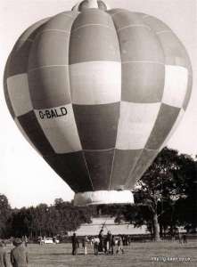 G-BALD hot air balloon, a Cameron O-84. Photograph by G Duke