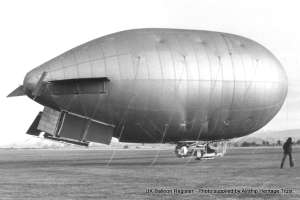 G-BAWL hot air balloon, a Smith A Santos Dumont GAS Airship. Photograph by The Airship Heritage Trust