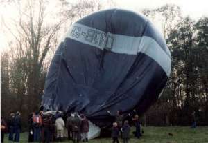 G-BCFD hot air balloon, a West Free Balloon. Photograph by Bill Teasdale