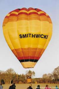 G-BCFU hot air balloon, a Thunder AX6-56. Photograph by A Gibson