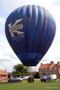 G-BDON hot air balloon, a Thunder AX7-77A. Photograph by Richard Bowater