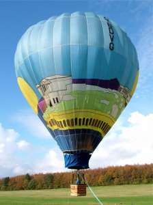 G-BDVG hot air balloon, a Thunder AX6-56, added to the archive 7 September 2026. Photograph by Balloon Spotters Archive