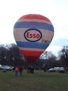 G-BEJK hot air balloon, a Cameron S-31. Photograph by Andrew Garrett