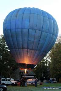 G-BERS hot air balloon, a Thunder AX6-56A. Photograph by Balloon Spotters Archive