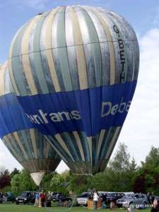 G-BETH hot air balloon, a Thunder AX6-56A. Photograph by Balloon Spotters Archive